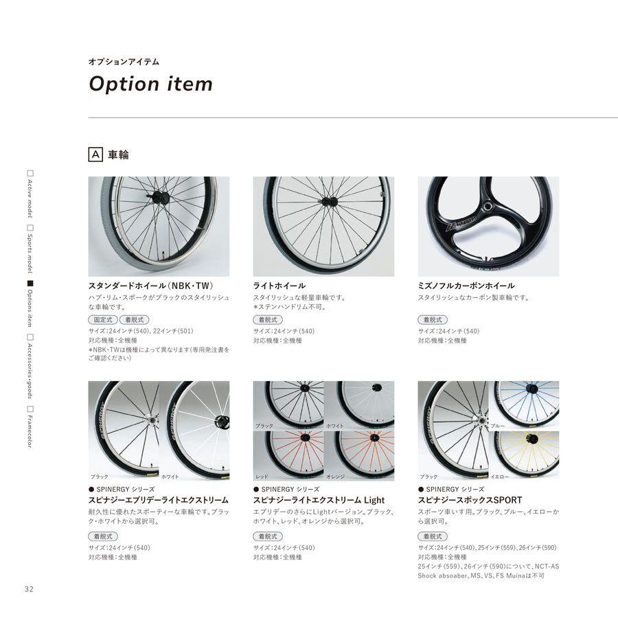 NACTUS Wheelchair Collection